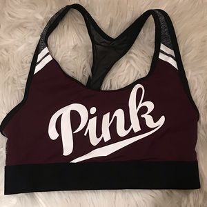 Victoria’s Secret Pink Mesh Back Sports Bra